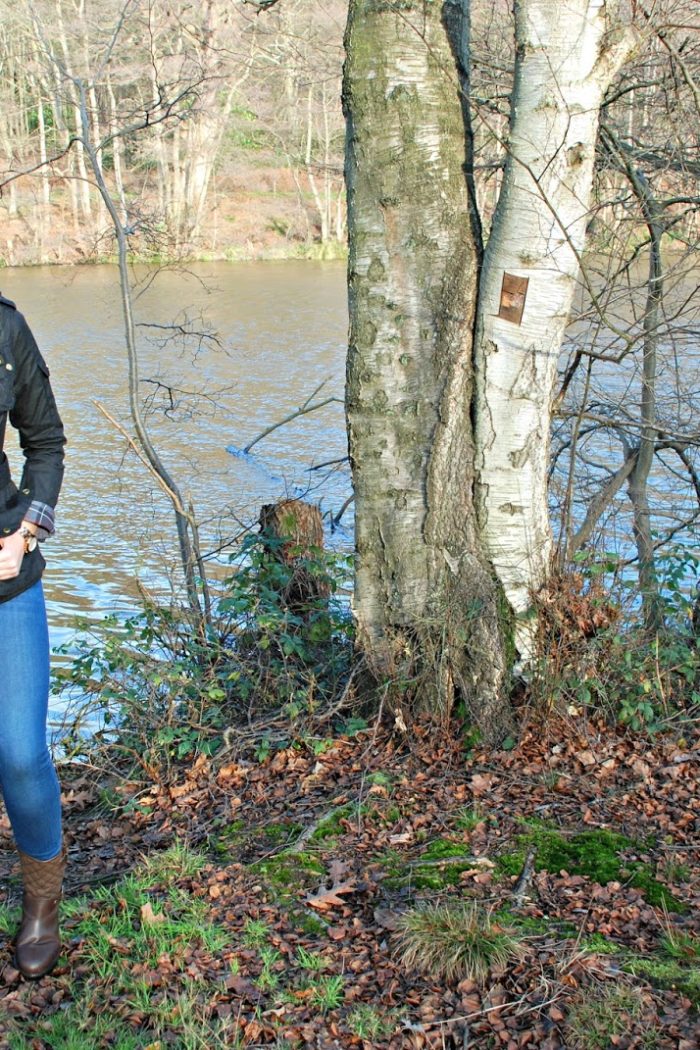 Taking a Boxing Day walk with Barbour International