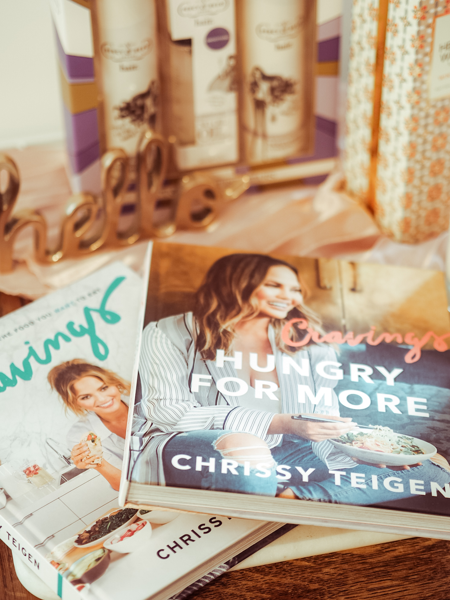Chrissy Teigen Cravings and Hungry for more books - LemonaidLies